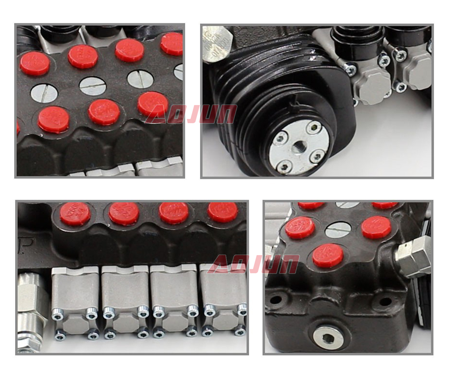 6 Spool Manual and Joystick Monoblock Directional Valve TR55 detailed image